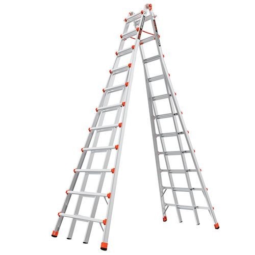 Model 21 Skyscraper Aluminium Telescopic Ladder Rated To 150kg