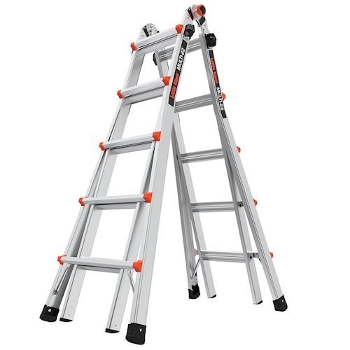 Model 22 Leveler Ladder with Ratchet Levelers Rated To 150kg