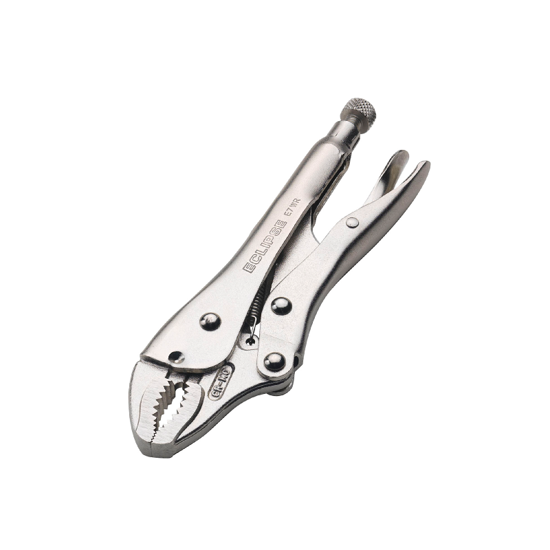 Eclipse Clamp - Locking - Curved Jaw With Cutter - 175mm - 7"