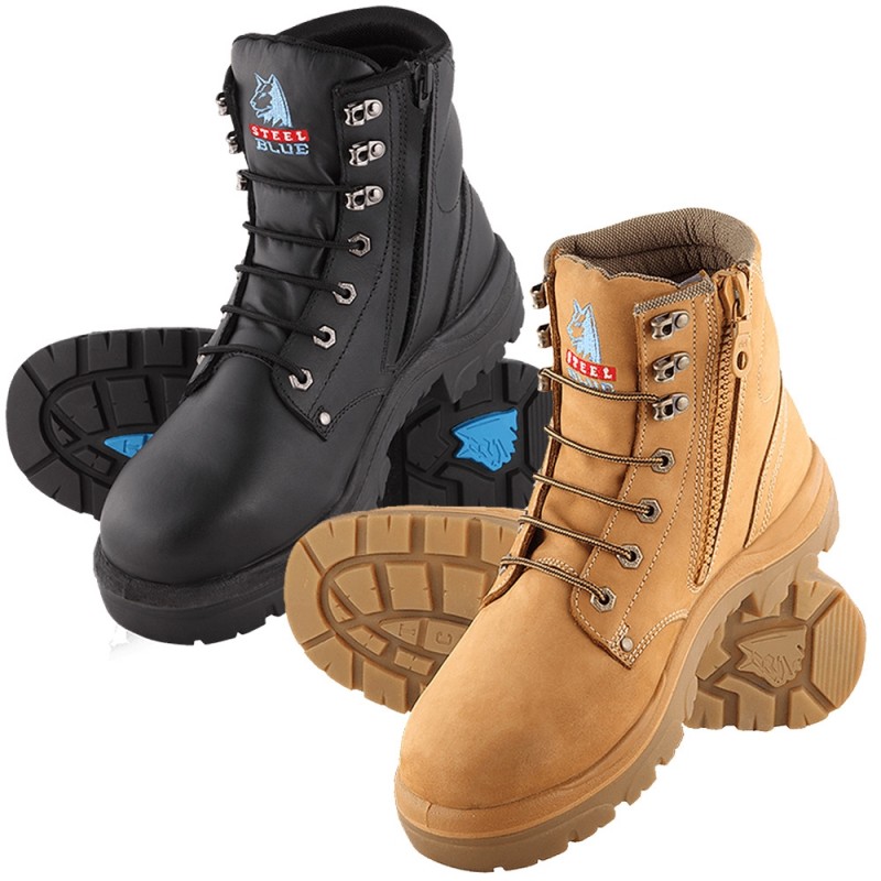 Steel Blue Argyle 312152 Side Zip Safety Boots