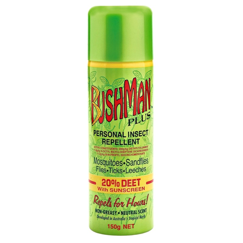 Bushman Insect Repellent 20% DEET 150gm Aerosol