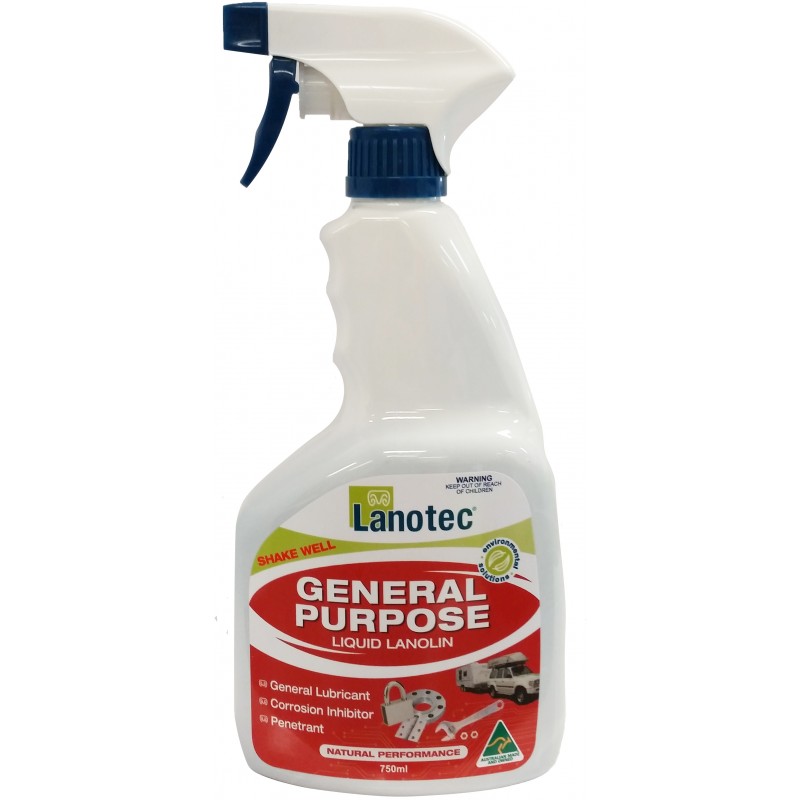 Lanotec General Purpose Liquid Lanolin - 750ml Spray