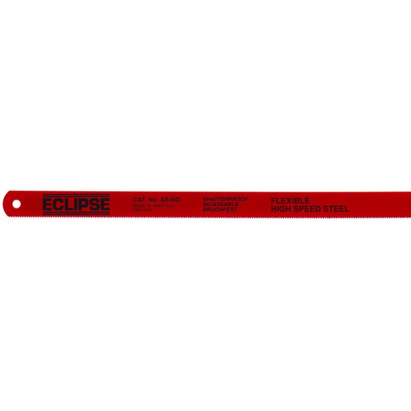 Eclipse Blade - Hacksaw - Flexible High Speed Steel Blade - 24Tpi