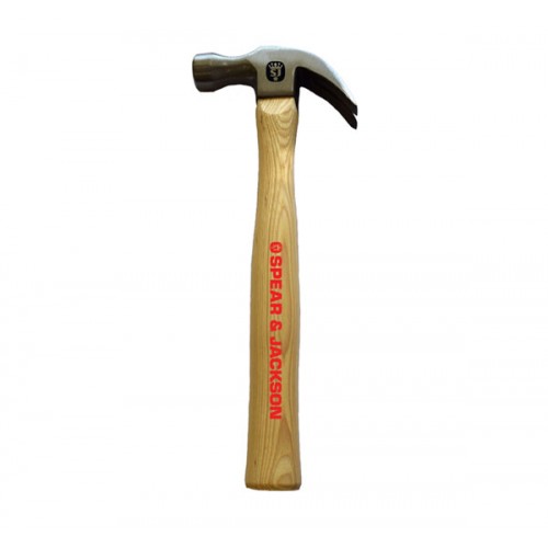 Spear & Jackson Hammer - Claw - Hickory Handle - 450G - 16oz