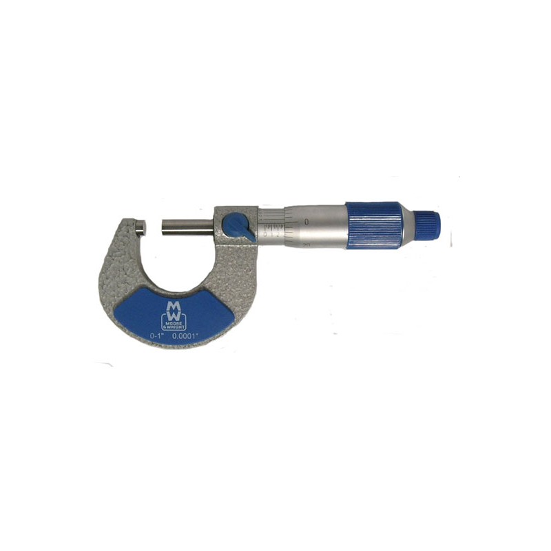 Moore & Wright Micrometer External Carbide 0-1"