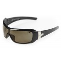 Eyres Daredevil Sapphire Black Polarised Brown Lens Safety Glasses