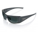 Eyres Indulge Shiny Metallic Grey Frame Polarised Grey Lens Safety Glasses