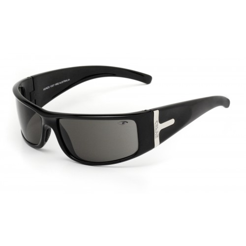 Eyres Allure Shiny Black Smoke Lens Safety Glasses