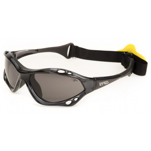 Eyres Mistral Black Frame Polar Grey Water Repellant Lens Safety Glasses
