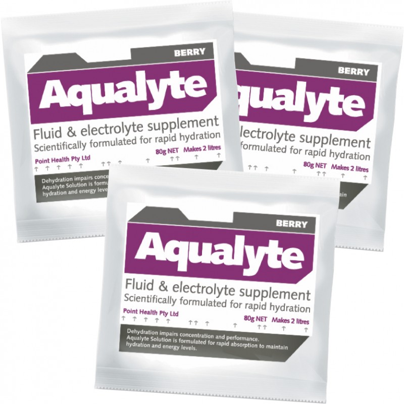 Aqualyte 80gm Sachet Electrolyte Solution - 20 Pack