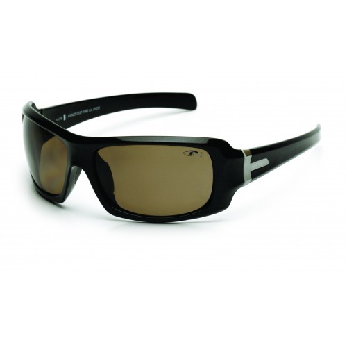 Eyres Hotrod Sapphire Black Polar Brown Fs Lens Safety Glasses