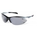 Eyres Yarr-1 Black And Grey Frame Flash Silver Lens Safety Glasses