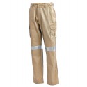 Workit Cotton Drill Multi Pocket Cargo Pants With 3M Reflective Tape