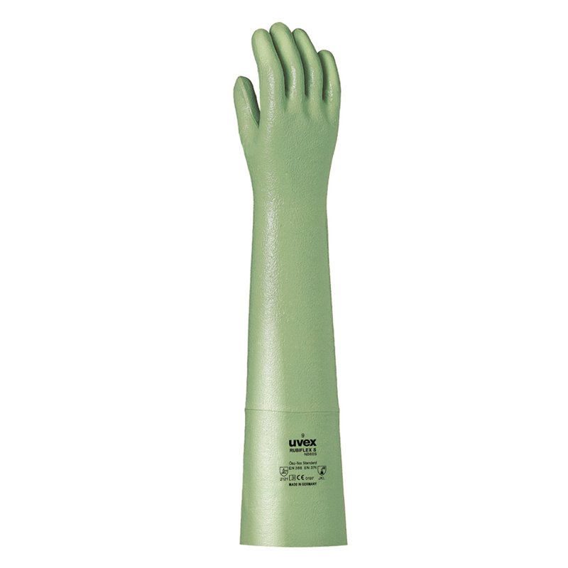 UVEX Rubiflex S 60SF Special NBR Cotton Interlocked Liner 60 cm Glove