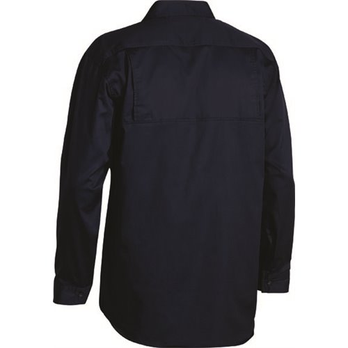 Bisley Cool Lightweight Drill Long Sleeve Shirt