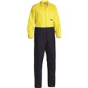 Bisley Two Tone Hi-Vis Drill Coverall