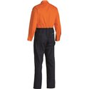 Bisley Two Tone Hi-Vis Drill Coverall