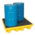 Pratt Spill Pallet P4-6000 (4-drum) yellow no drain