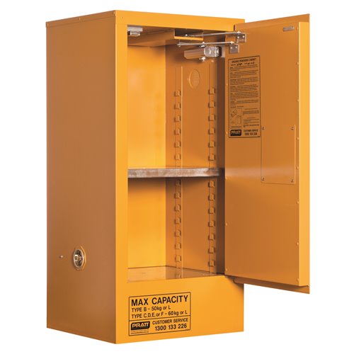 Pratt Cabinet DG Organic Peroxides 60L 1065 x 515 x 465mm 2 Shelf