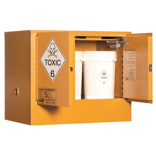 Pratt Cabinet DG Toxic 100L 770 x 935 x 620mm 1 Shelf