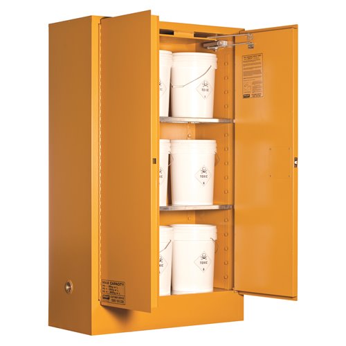 Pratt Cabinet DG Toxic 250L 1825 x 1115 x 500mm 3 Shelf