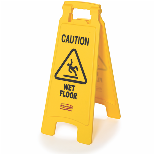 Rubbermaid 2 Sided Wet Floor Sign