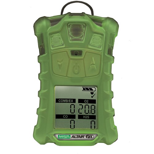 MSA Altair 4X Multigas Extreme O2 CO H2S Glow Detector