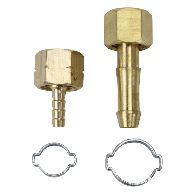 Bossweld Crimp Connector Kit for 5mm Right Hand Oxygen