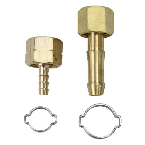 Bossweld Crimp Connector Kit for 10mm Right Hand Oxygen