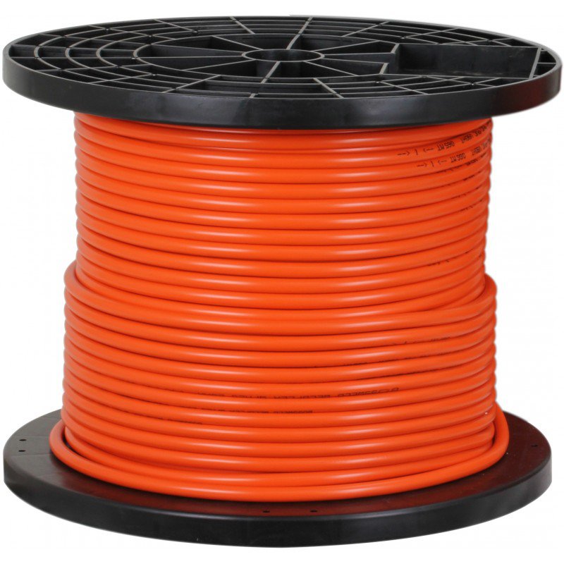 Bossweld 50mm Orange Welding Cable 370 Amp