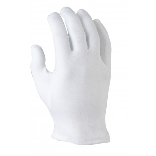 MaxiSafe Cotton Interlock - Hemmed Cuff Glove