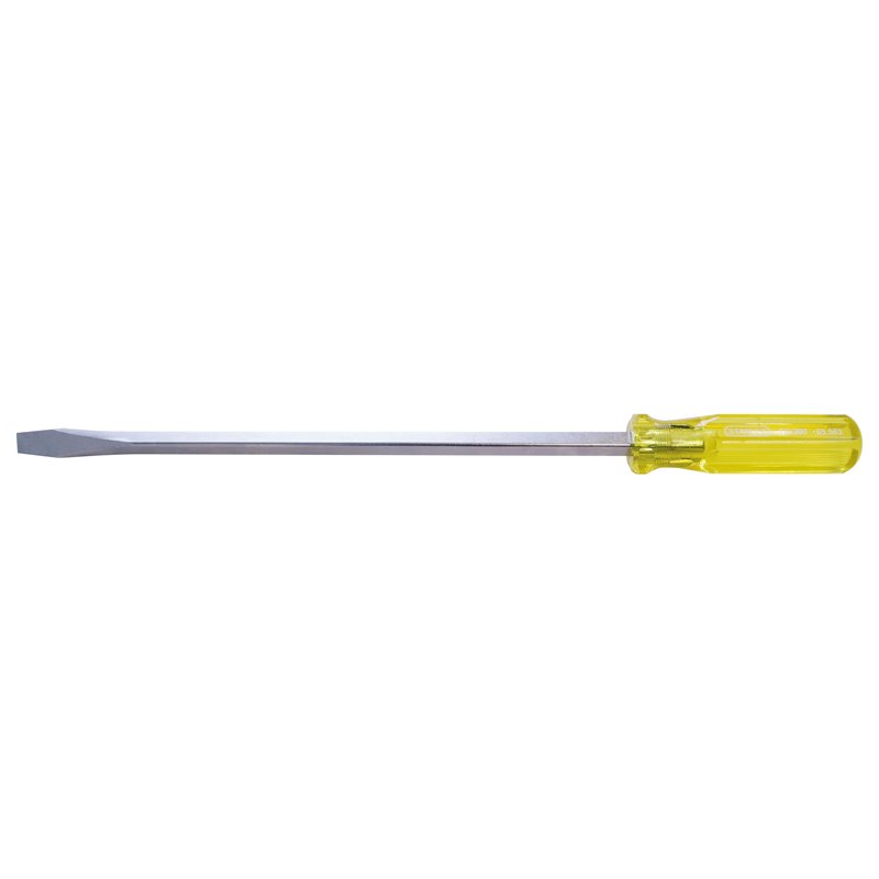Stanley 12 X 300mm Acetate Handle Square Shank Slotted Screwdriver
