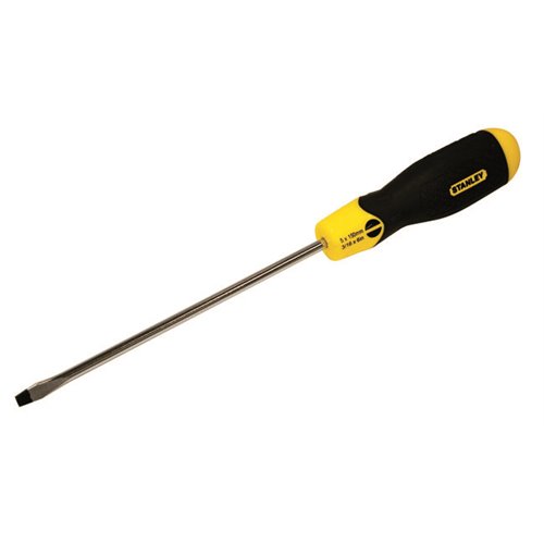 Stanley 5 X 150mm Cushion Grip Slotted Screwdriver