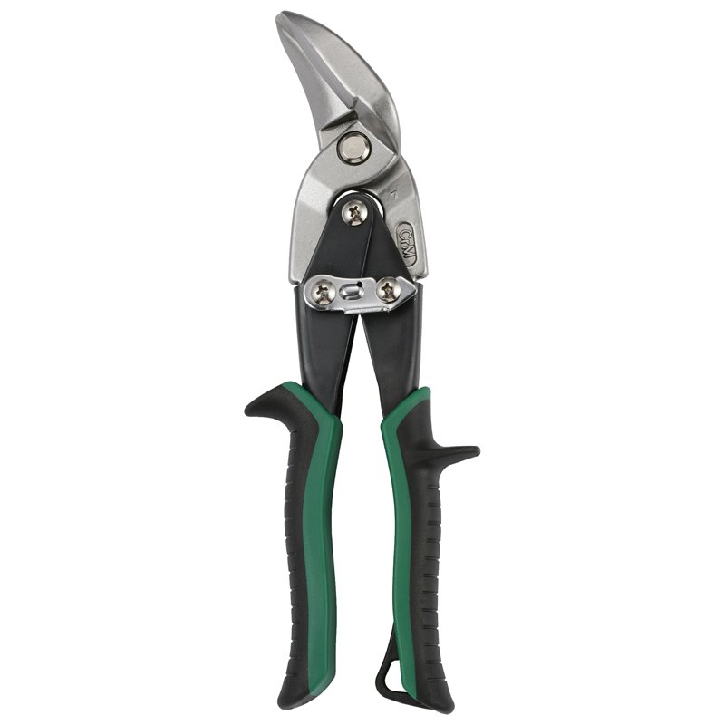 Sidchrome Offset Right Green Handle Aviation Snips
