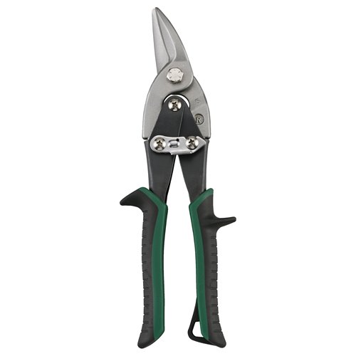 Sidchrome Right Hand Cut Green Handle Aviation Snips