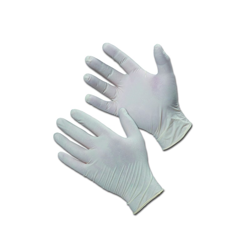 MaxiSafe Latex Disposable Gloves Powdered
