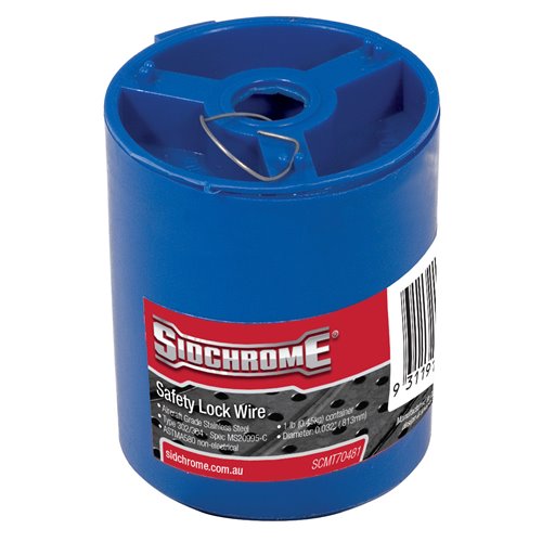 Sidchrome Safety Lock Wire 0.025'' (.635mm) dia