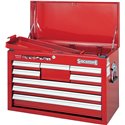 Sidchrome 8 Drawer RED Top Chest
