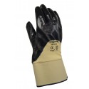 MaxiSafe Blue Knight Safety Cuff Nitrile Glove