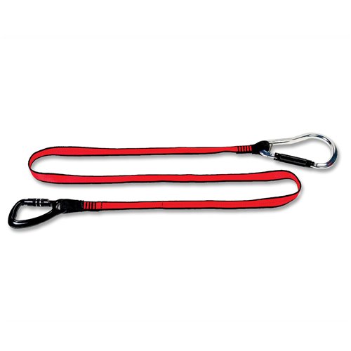 Technique Solutions Webbing Tether Dual Karabiner 36.9KG Rated 1.8m Single
