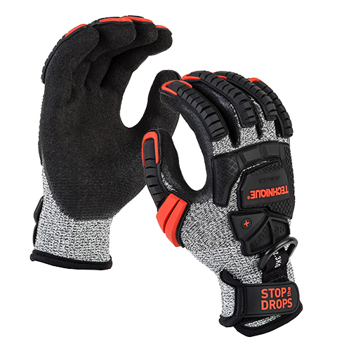 Technique Solutions STOP the DROPS Impact Gloves
