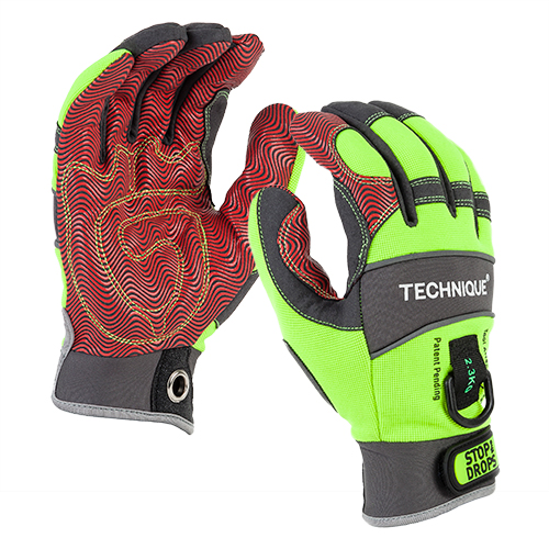 Technique Solutions STOP the DROPS Gecko Grip Gloves