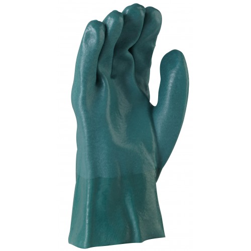 MaxiSafe Green Double Dipped PVC 27cm Glove