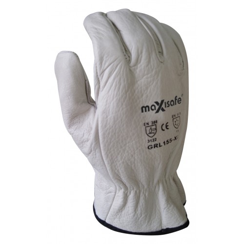 MaxiSafe Polar Bear Fleece Lined Rigger Gloves