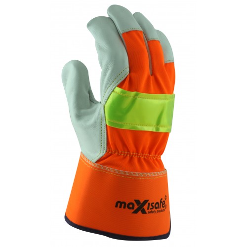 MaxiSafe Reflective Safety Rigger Gloves