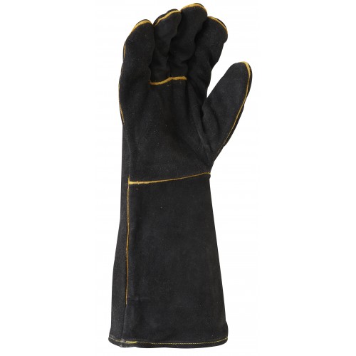 MaxiSafe Black &amp; Gold Welders Glove