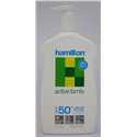 Hamilton Sunscreen Active Family SPF50+ 500ml Lotion Bottle