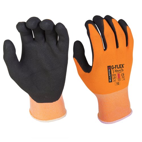 Elliotts G-Flex T-Touch Hi-Vis Technical Safety Glove