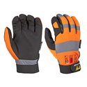 Elliotts Mec-Flex Hi-Vis Orange Mechanics Gloves