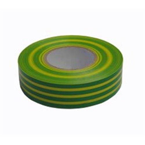 Wattmaster 18mm x 20m Green Yellow Striped Tape